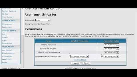How To Create Sections And Allocate Managers In PHPBB Forum- Tutorial 2