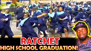 High School Graduation Turned Magic City As Girls Break Out Doing Ratchet Dancing At Commencement