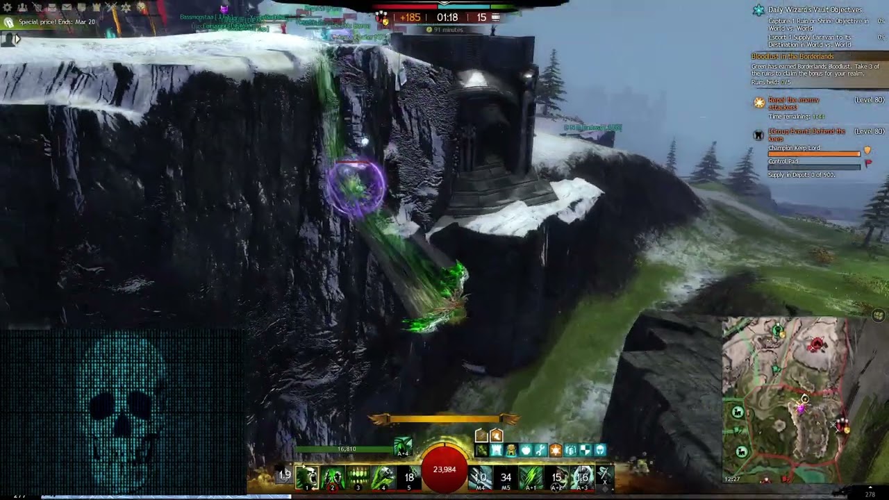 Gw2 Reaper / necromancer roaming / pulls