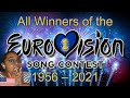 All Winners of the Eurovision Song Contest (1956-2021) | American Reacts