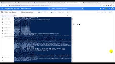 GKE Deploy a Windows image application to Kubernetes by automation script