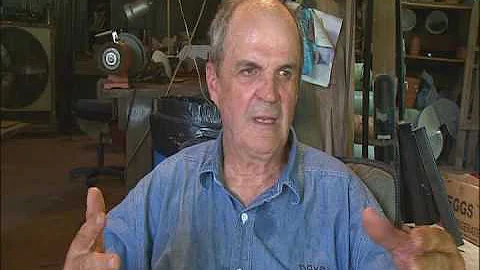 Dave Heflin Creating Metal Sculpture