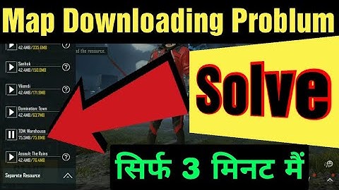 Pubg Mobile Map Not Download (Downloading nan) Problem Solve || How to Solve Pubg Mobile Map Problem