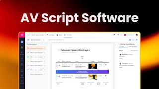 AV Script Software from StudioBinder