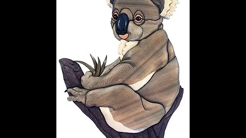 Koala Intarsia by Kathy Wise