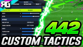 FIFA 22 | The Best 442 CUSTOM TACTICS/INSTRUCTIONS! - FIFA 22 ULTIMATE TEAM