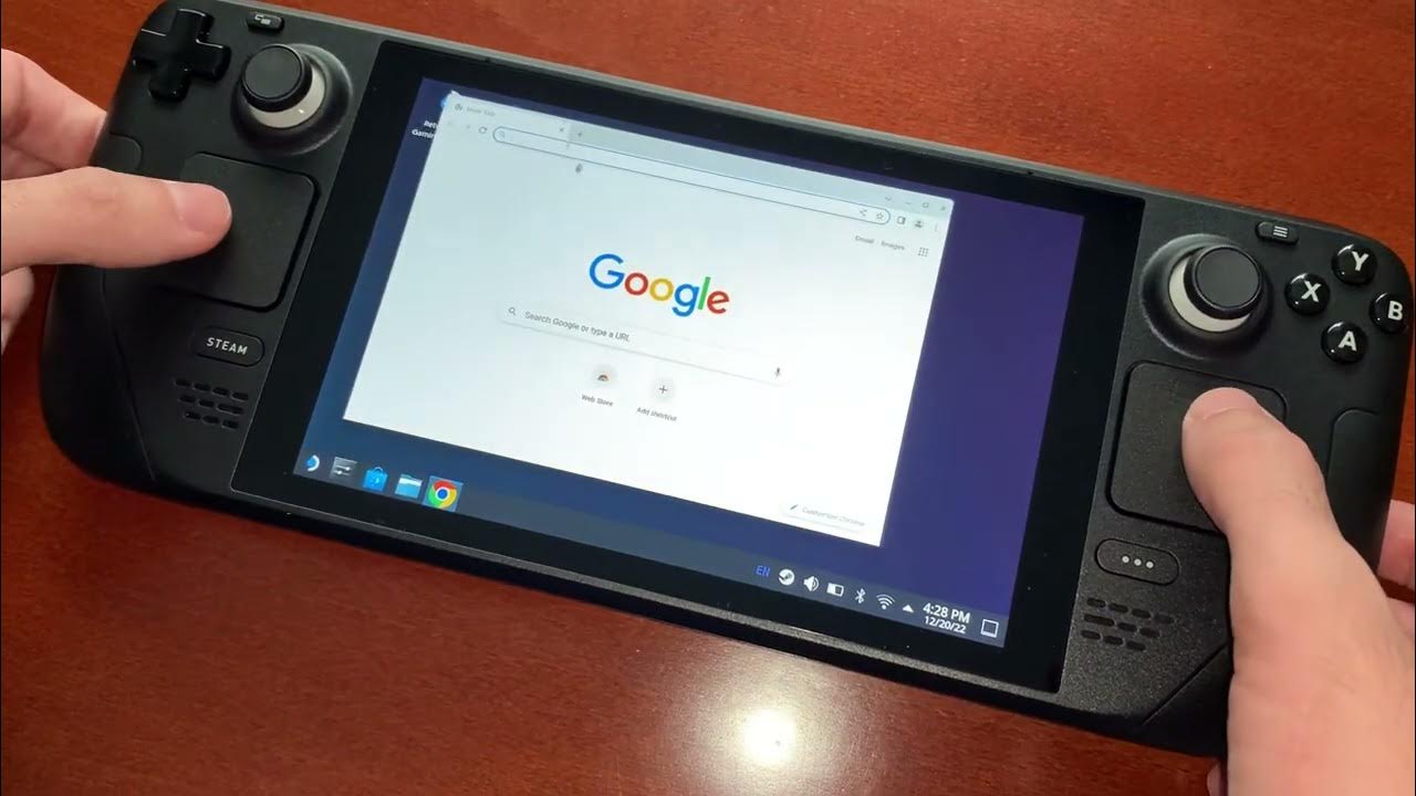 Steam deck left trackpad broken YouTube