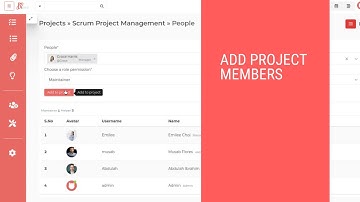 How to add project members on your Project Management Software