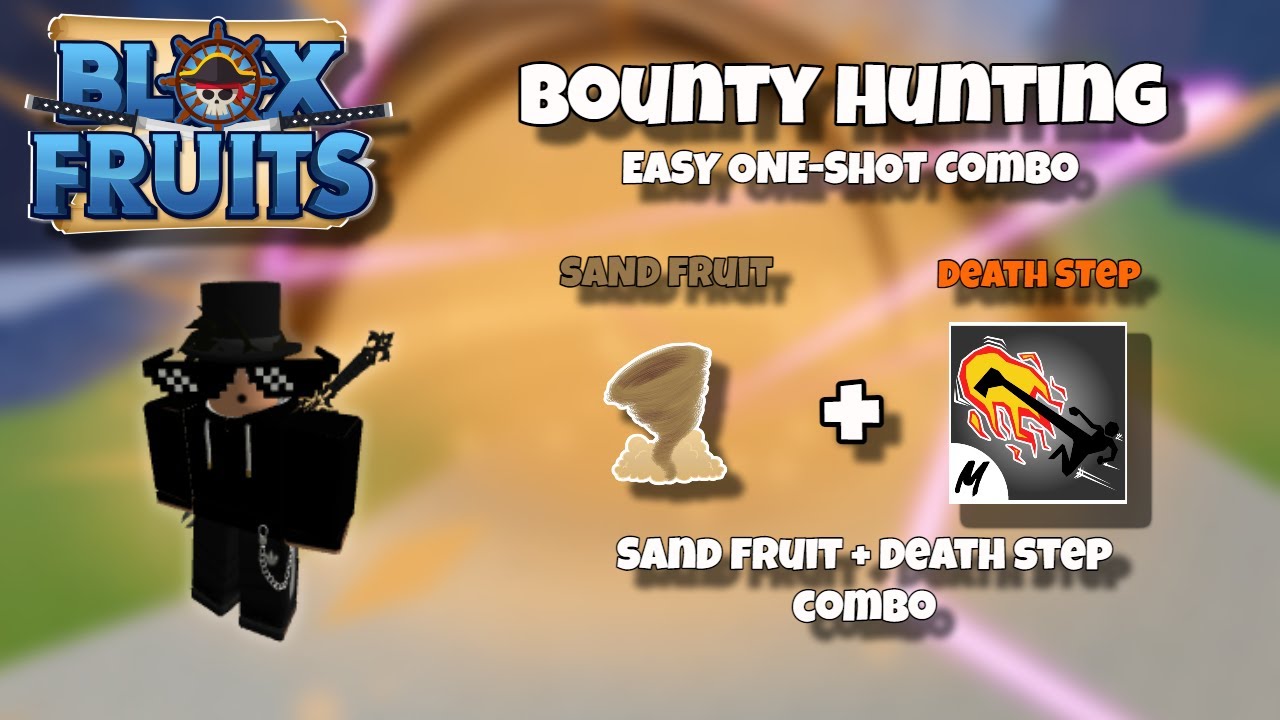 Blox Fruits, Bounty Hunting, Easy One-Shot Combo