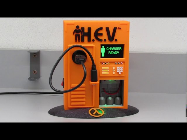 Half Life HEV charger DIY - YouTube