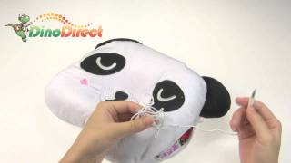 Panda Style Sound Light MP3 Music Player Speaker Pillow  from Dinodirect.com screenshot 5