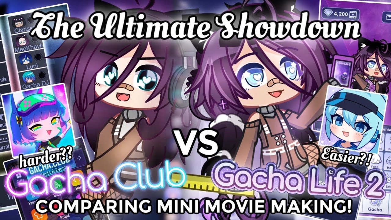 THE ULTIMATE SHOWDOWN: Comparing Mini Movie Making In Gacha Life 2