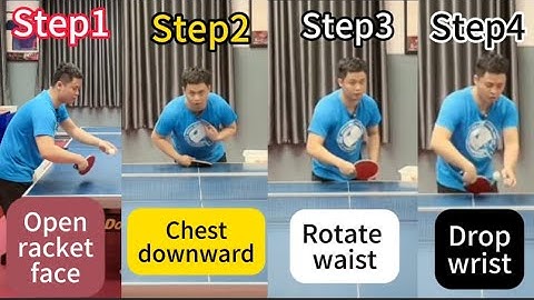 Former Coach of Lin Yun-Ju Teaches You the 4 Steps to Master the Backhand Flick