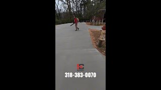 Shop Slab and Driveway Install in Shreveport, LA #shorts