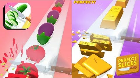 Perfect slice- All Levels GamePlay ( Android/ios)