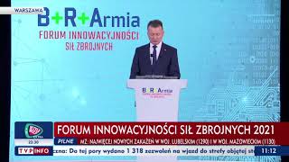 Szef Mon Bierze Udział W Forum Innowacyjności Sił Zbrojnych 2021