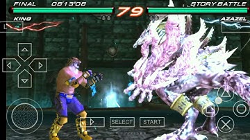 How to defeat Azazel in tekken 6 ppsspp dregam vs men