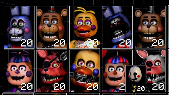 Ultimate Custom Night - Adventure Animatronics (Huge mod)(FNaF