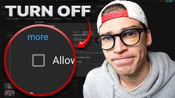 This NEW Hidden YouTube Setting is HURTING Your Views (Turn it OFF!)