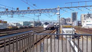 JR東日本E657系K5編成　金町通過　20240322 101028