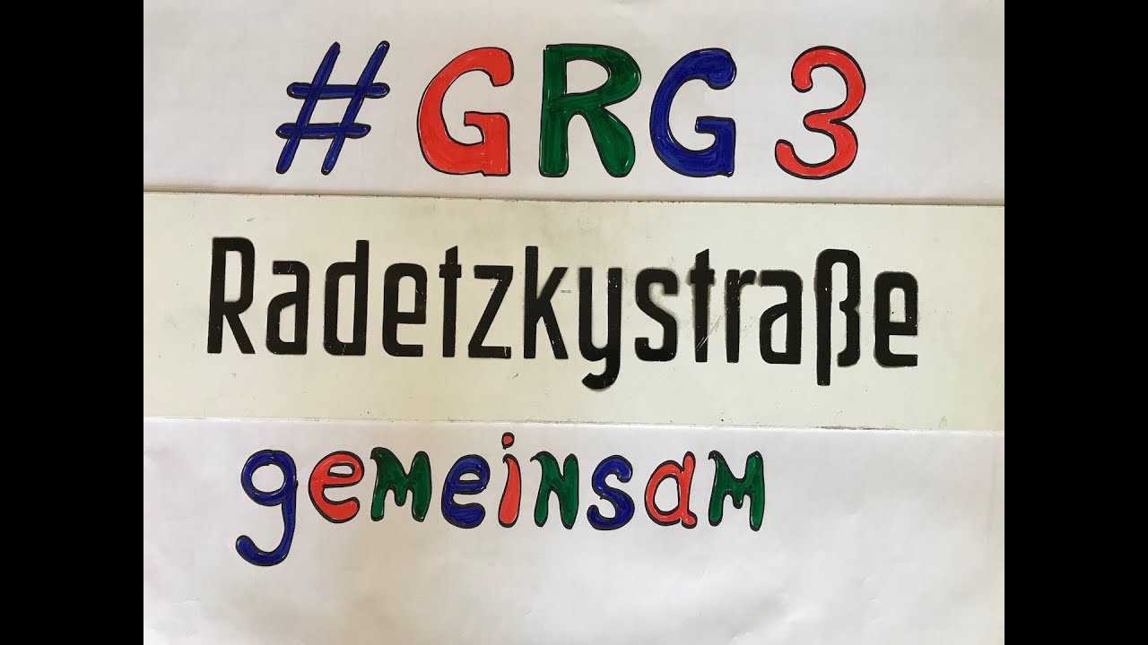 Eine Nachricht an die Schüler*innen des GRG3 Radetzkystraße