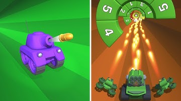 Tank Hero 3D 🌠💥💯 All Levels Gameplay Android, iOS