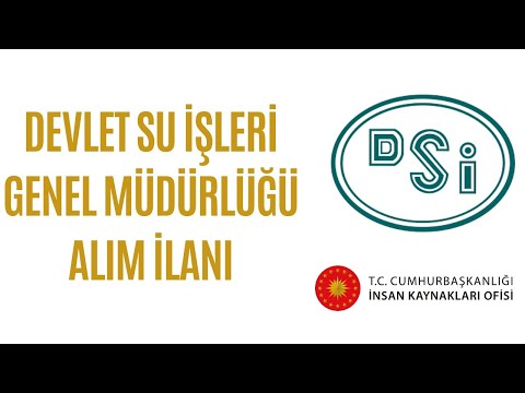 DEVLET SU İŞLERİ GENEL MÜDÜRLÜĞÜ - (1273) SÖZLEŞMELİ PERSONEL ALIM İLANI!!!