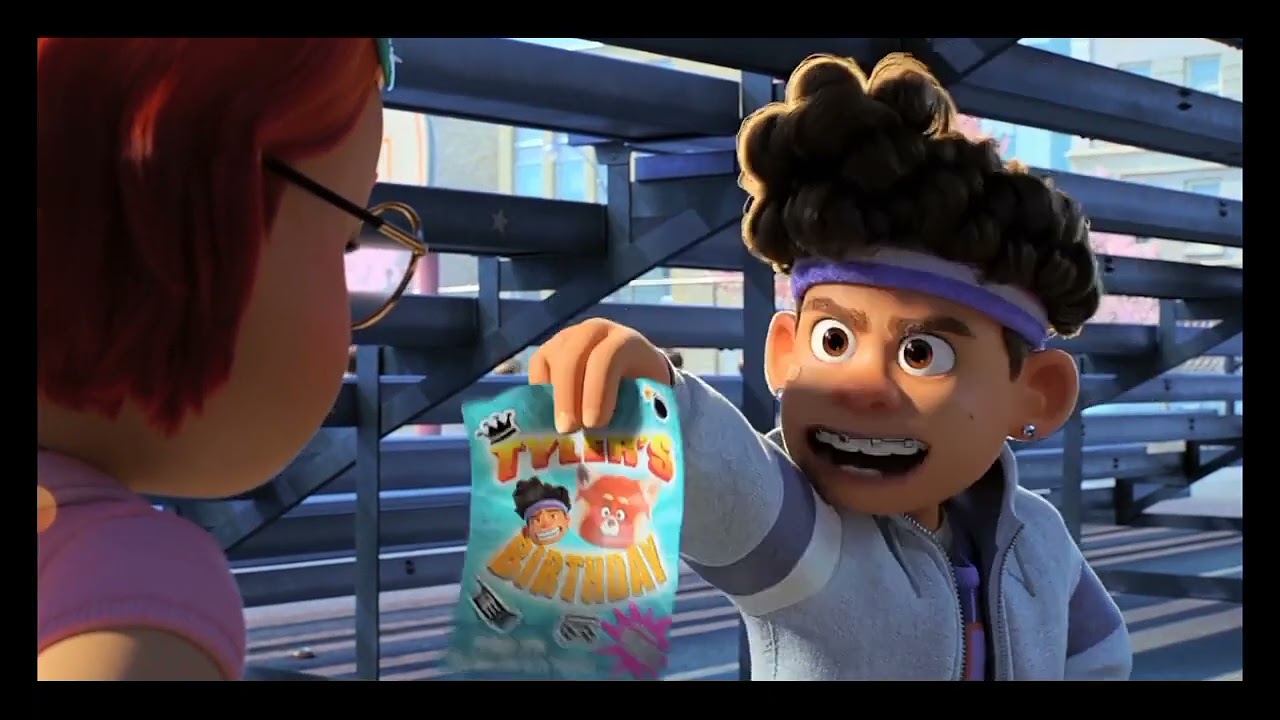 epic birthday party  (turning red)