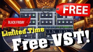 【Limited Time Free Gift!】REALLY!? $99→$0! Best Synth VST! Native Instruments MASSIVE【All Prest Demo】