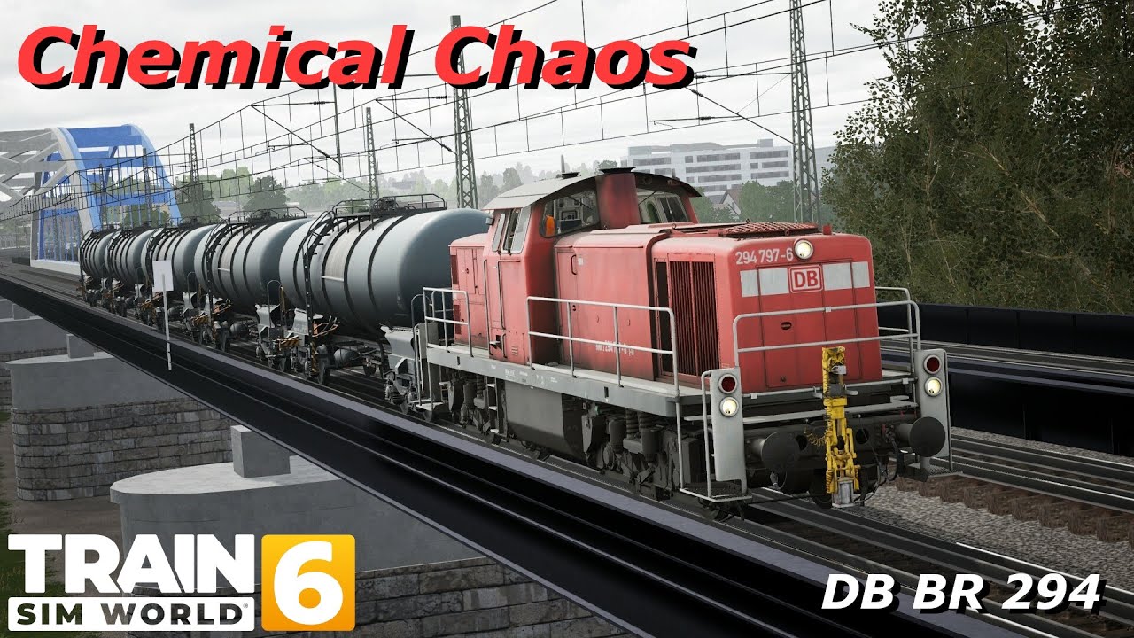 TSW6 Dresden-Leipzig - Chemical Chaos Scenario (DB BR 294)