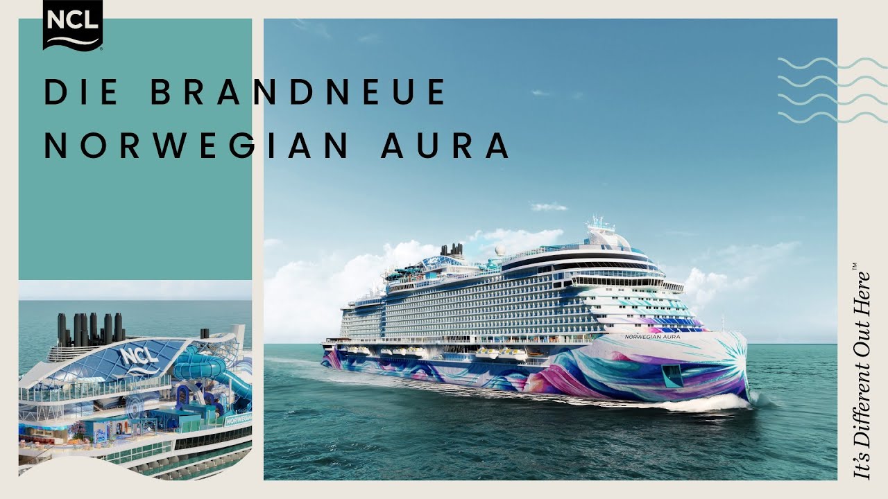 Die brandneue Norwegian Aura ✨ I Norwegian Cruise Line