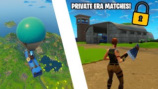 How To Play Private Era Matches! (OG Fortnite)