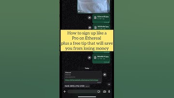 How to signup/register on Ethereal plus free extra tip #ethereal #howtomakemoneyonline #signupguide