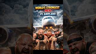 World Strongest Man vs Airplane 😱 | इंसान जीता या Plane ? #shorts #youtubeshorts #shortsfeed #viral