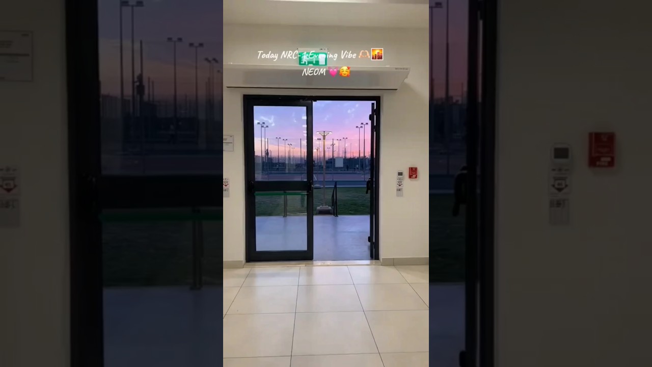 🌆View of NEOM CAMP NRC-1, Saudi Arabia neom CAMP