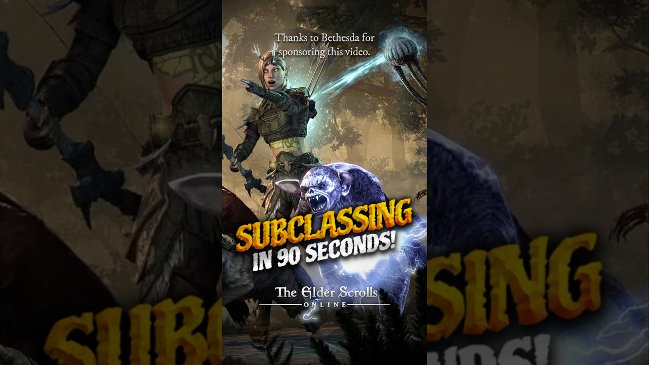 ESO Subclassing in 90 Seconds! | The Elder Scrolls Online Update 46
