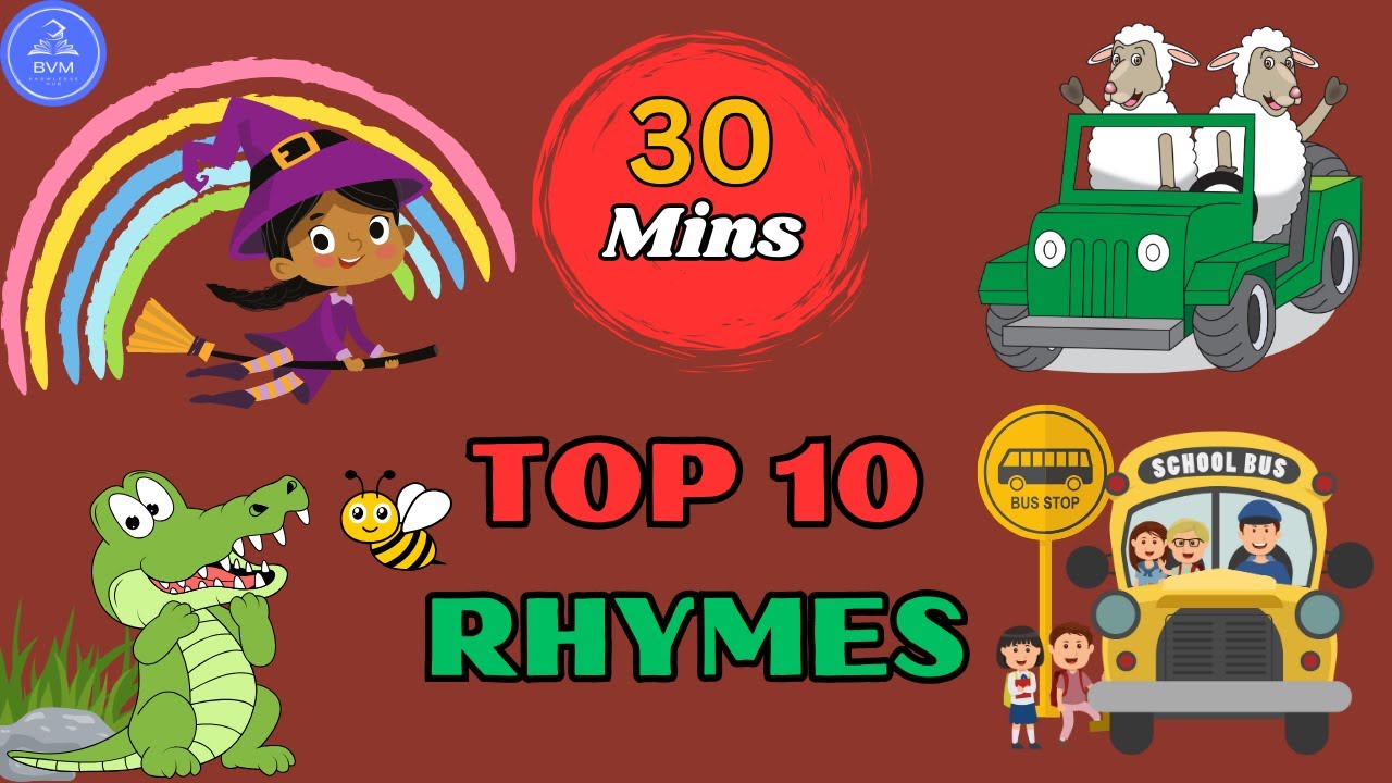 Sing Along with the BEST 10 Nursery Rhymes for Kids' Fun Learning - YouTube