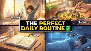 The Perfect Daily Routine That Makes Studying Effortless