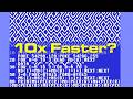 Making The 8-Bit Guy's "Random Maze" Even Faster #10print