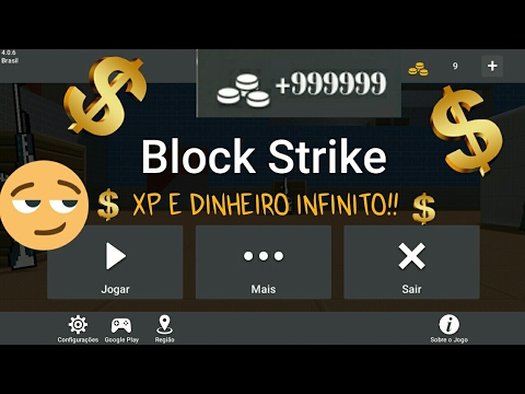 Block strike: bug do xp e dinheiro infinito (bugs #10) - YouTube
