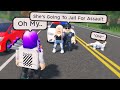 My Girlfriend Got Into A Fight.. She Got Arrested.. (Roblox)