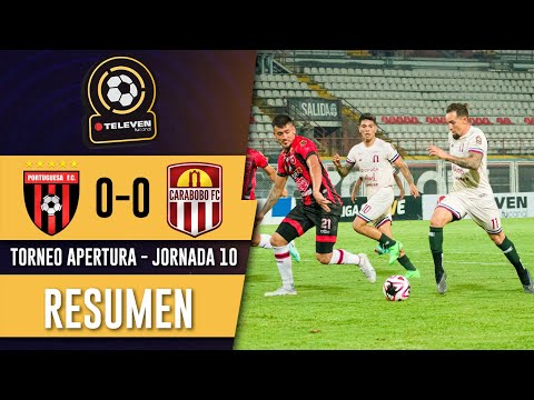 No se sacaron diferencias en el Agustín Tovar |LigaFUTVETeleven |Portuguesa VS Carabobo | Jornada 10