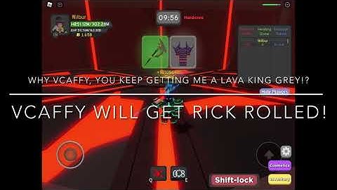VCaffy will get rick rolled..