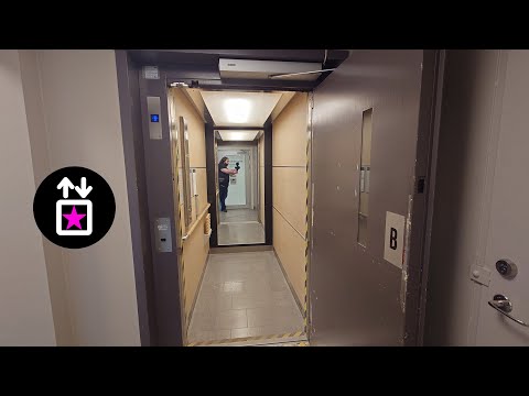 Stockholm SWE Modernised By Hiss Elteknik DEVE Hydraulic Elevator At Veterinärgränd 2