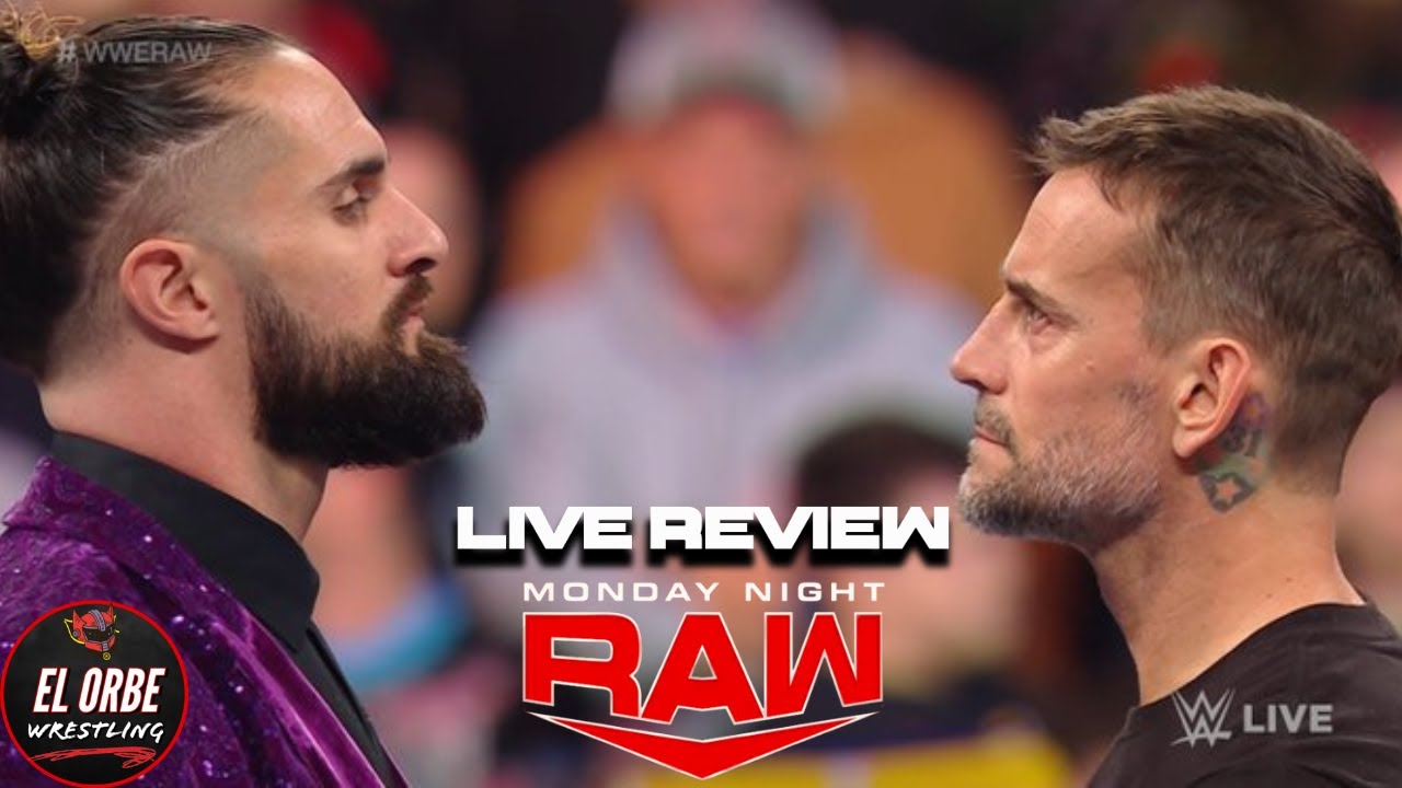 WWE RAW 12/11/23 LIVE REVIEW: CM PUNK FIRMA CON RAW, ENTRA AL ROYAL RUMBLE Y VA POR SETH ROLLINS!
