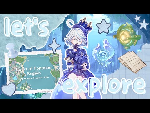 let's explore the court of fontaine! ₊✩‧₊˚౨ৎ