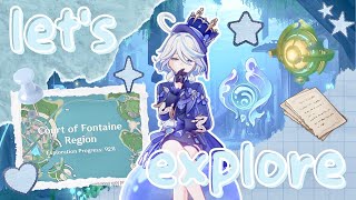 let's explore court of fontaine region! ₊✩‧₊˚౨ৎ