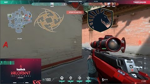 Valorant BLAST Twitch Invitational| Team Liquid vs Ninjas in Pyjamas | Game 2| Lower Bracket Round 1