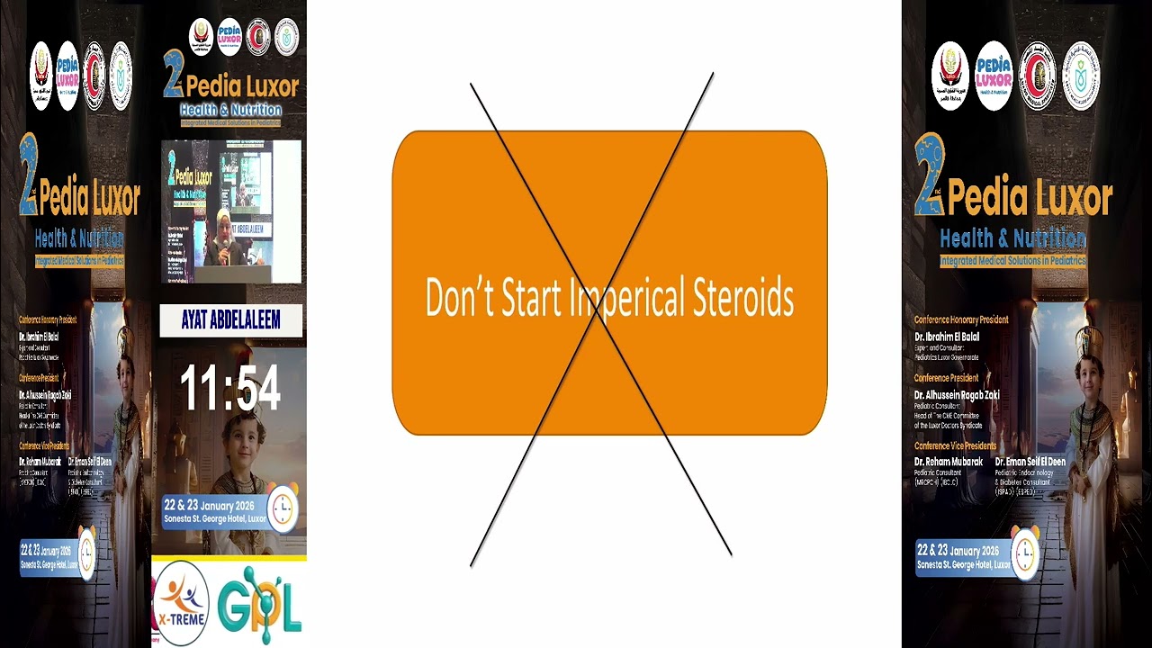 Early diagnosis of Childhood Cancer ,Dr.Ayat Abdelaleem,Luxor University &Shefaa El Orman Hospital.