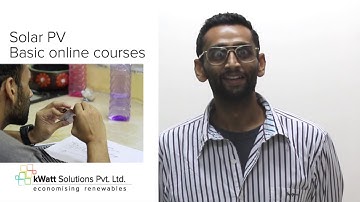 Solar PV Basic training